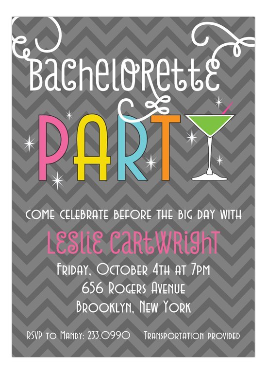 Couples Bachelor Bachelorette Party Invitations