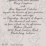 Couples Dessert Invitation Wording