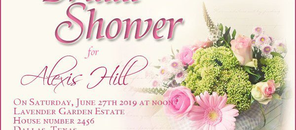 Couples Wedding Shower Invitation Wording Samples