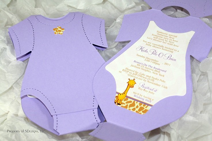 Creative Baby Shower Invitations Handmade