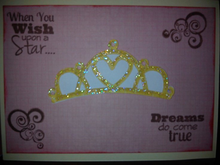 Cricut Princess Invitations