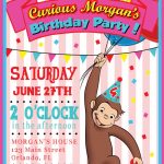 Curious George Birthday Invitations