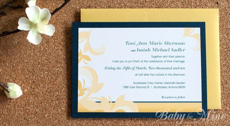 Custom & Unique Wedding Invitations