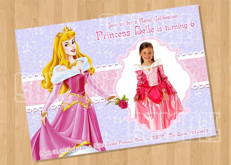 Custom Princess Invitations Online