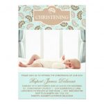 Cute Baby Baptism Invitations Templates