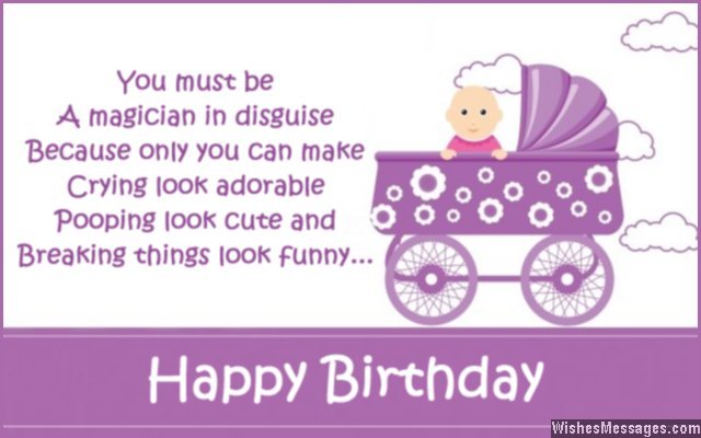 Cute Invitation Sayings For 1st Birthday