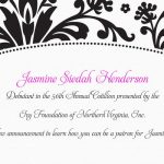 Cotillion Invitations