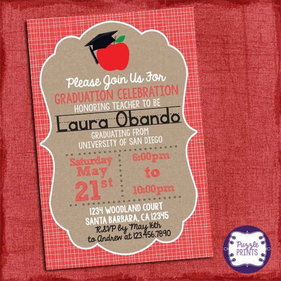 Design Your Own Grad Invitations