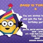 Despicable Me Personalized Invitations