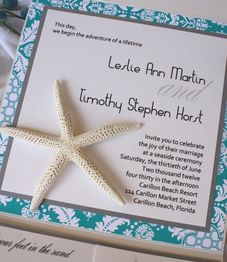 Destination Wedding Invitation Ideas