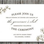 Dinner Party Invitation Wording Ideas