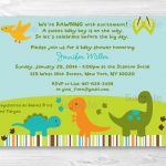 Dinosaur Invitations Etsy