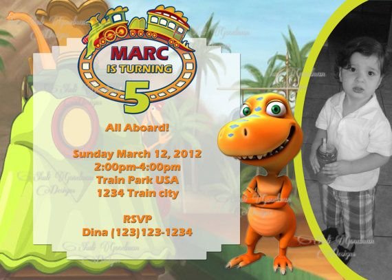 Dinosaur Train Invitations