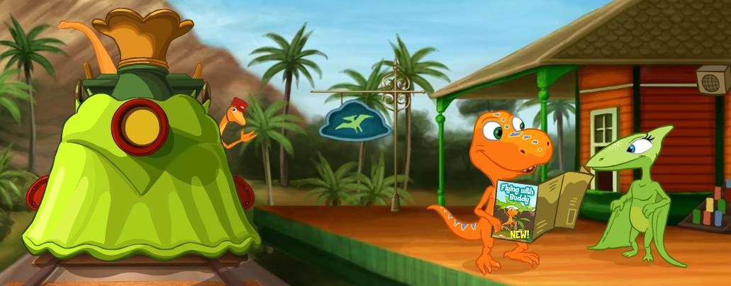 Dinosaur Train Party Invitations