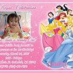 Disney Birthday Invitations