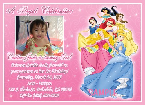 Disney Birthday Invitations Online