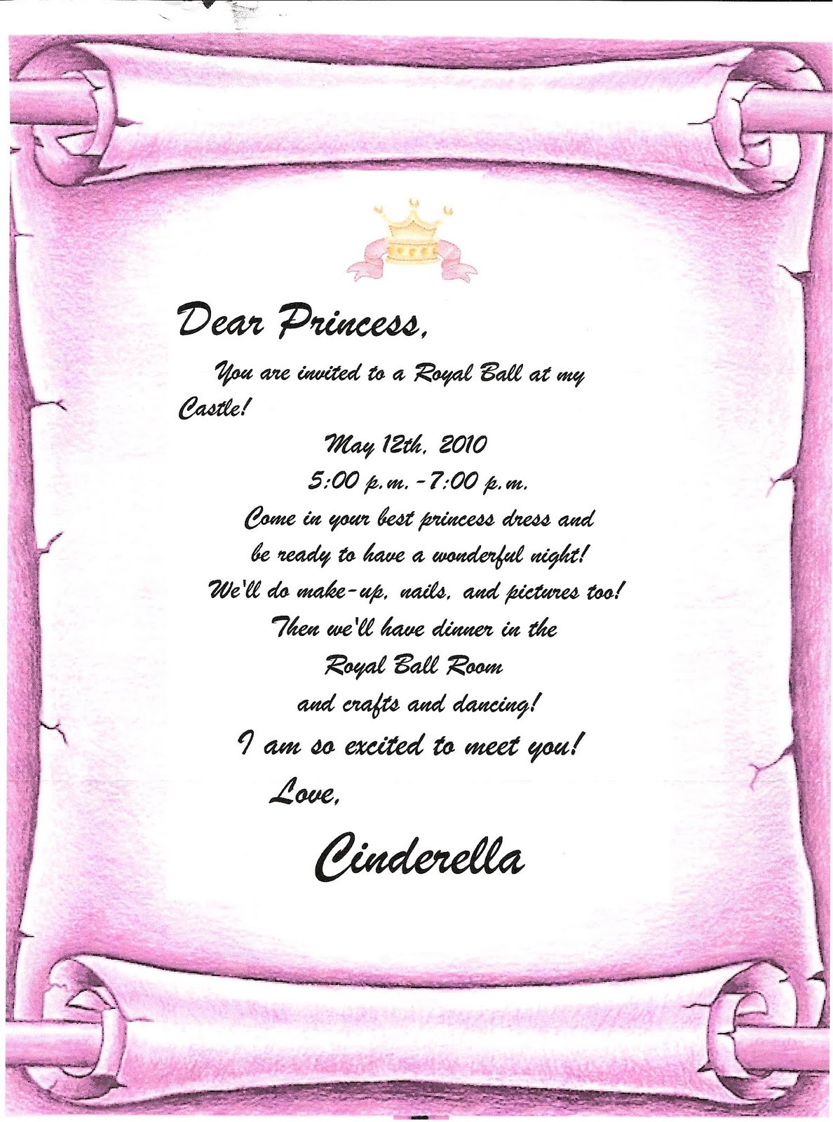 Cinderella Castle Invitations Invitation Design Blog