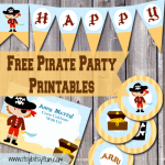 Homemade Pirate Invitations