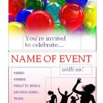 Do It Yourself Invitations Templates