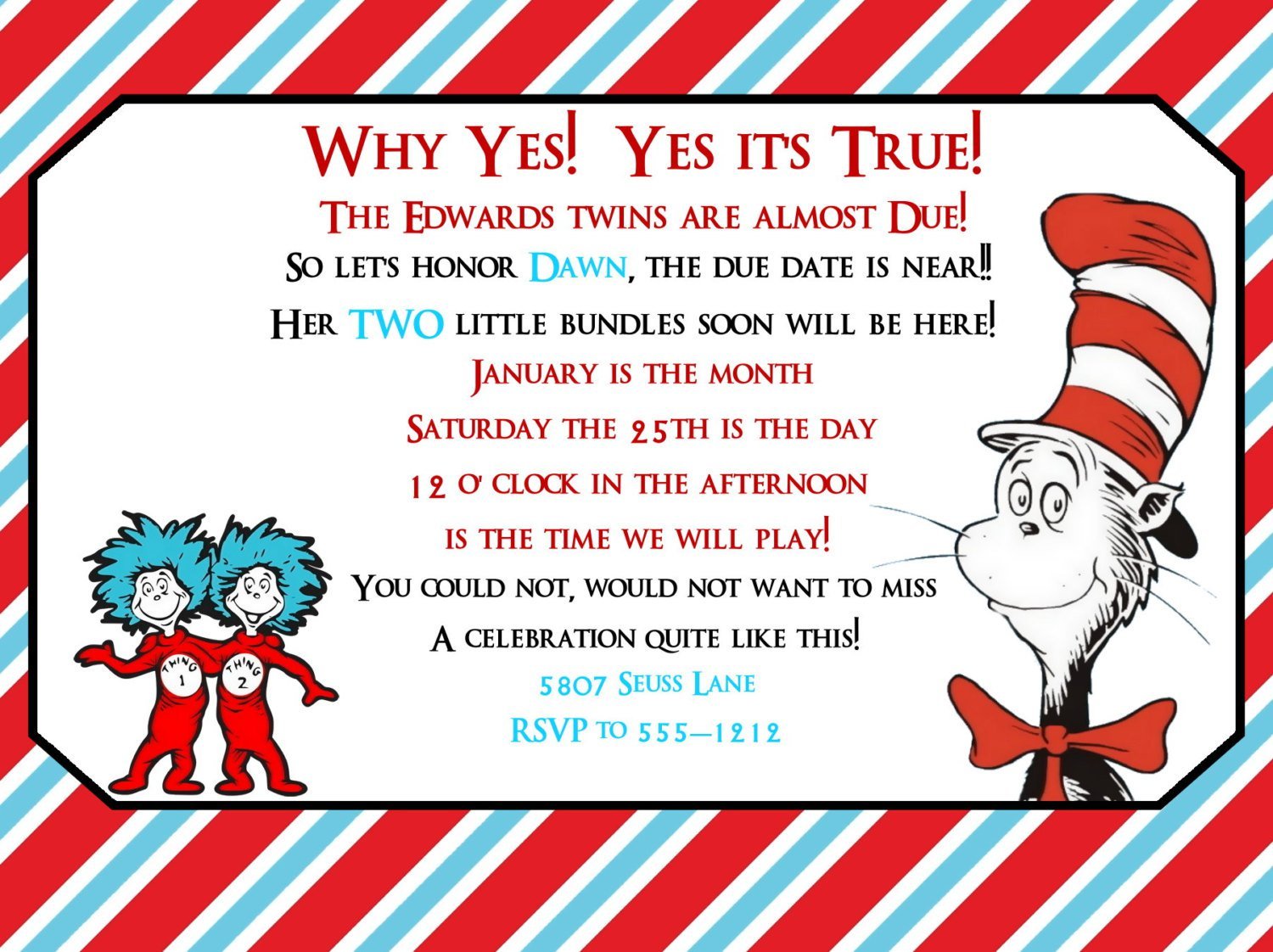 Doctor Who Invitation Templates
