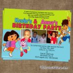 Dora And Diego Invitations Printable