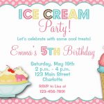 Downloadable Ice Cream Social Invitations