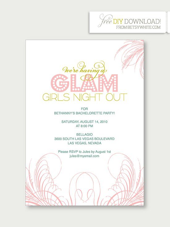 Downloadable Invitation Templates