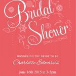 Easy Bridal Shower Invitations