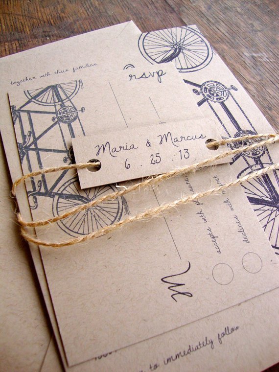 Eco Friendly Wedding Invitations