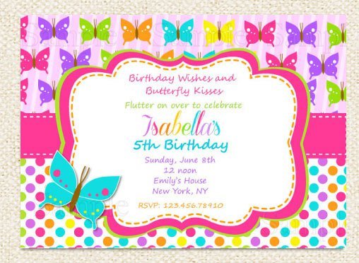 Electronic Birthday Party Invitations