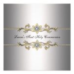 Elegant Communion Invitations For Girls
