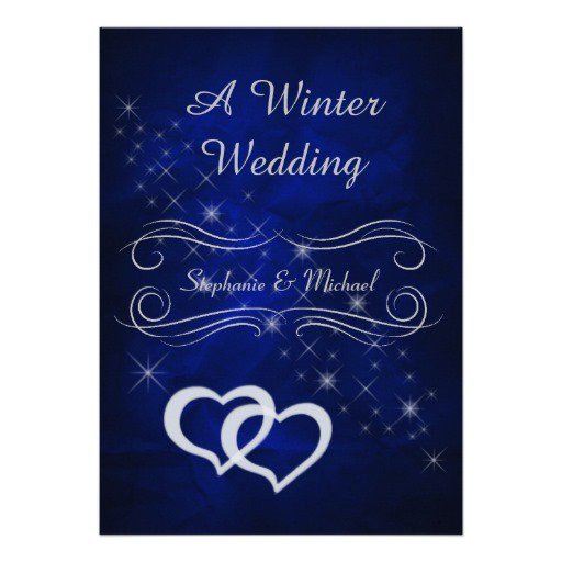 Elegant Winter Wonderland Invitations