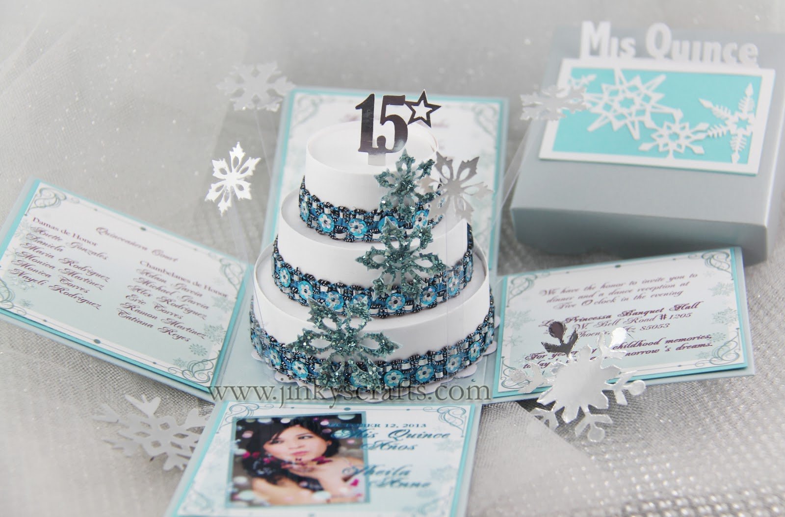 Elegant Winter Wonderland Invitations