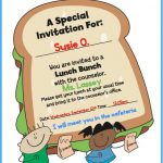 Lunch Bunch Invitation