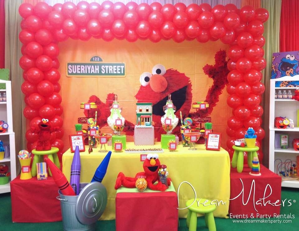 Elmo 1st Birthday Invitations