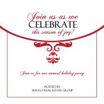 Employee Holiday Dinner Invitation
