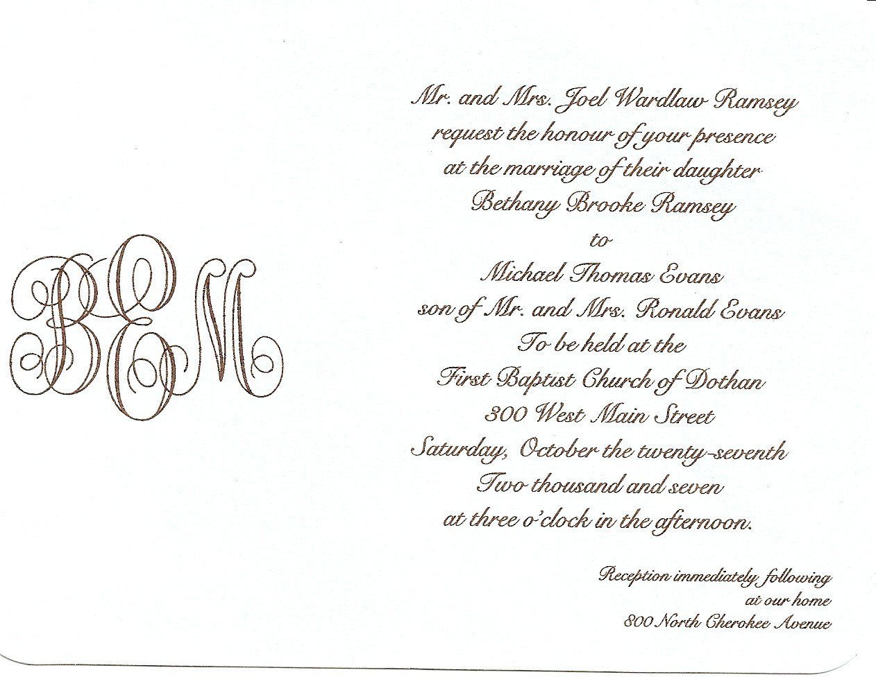 Examples Of Informal Invitation Letters