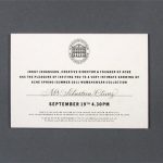 Fashion Show Invitation Card