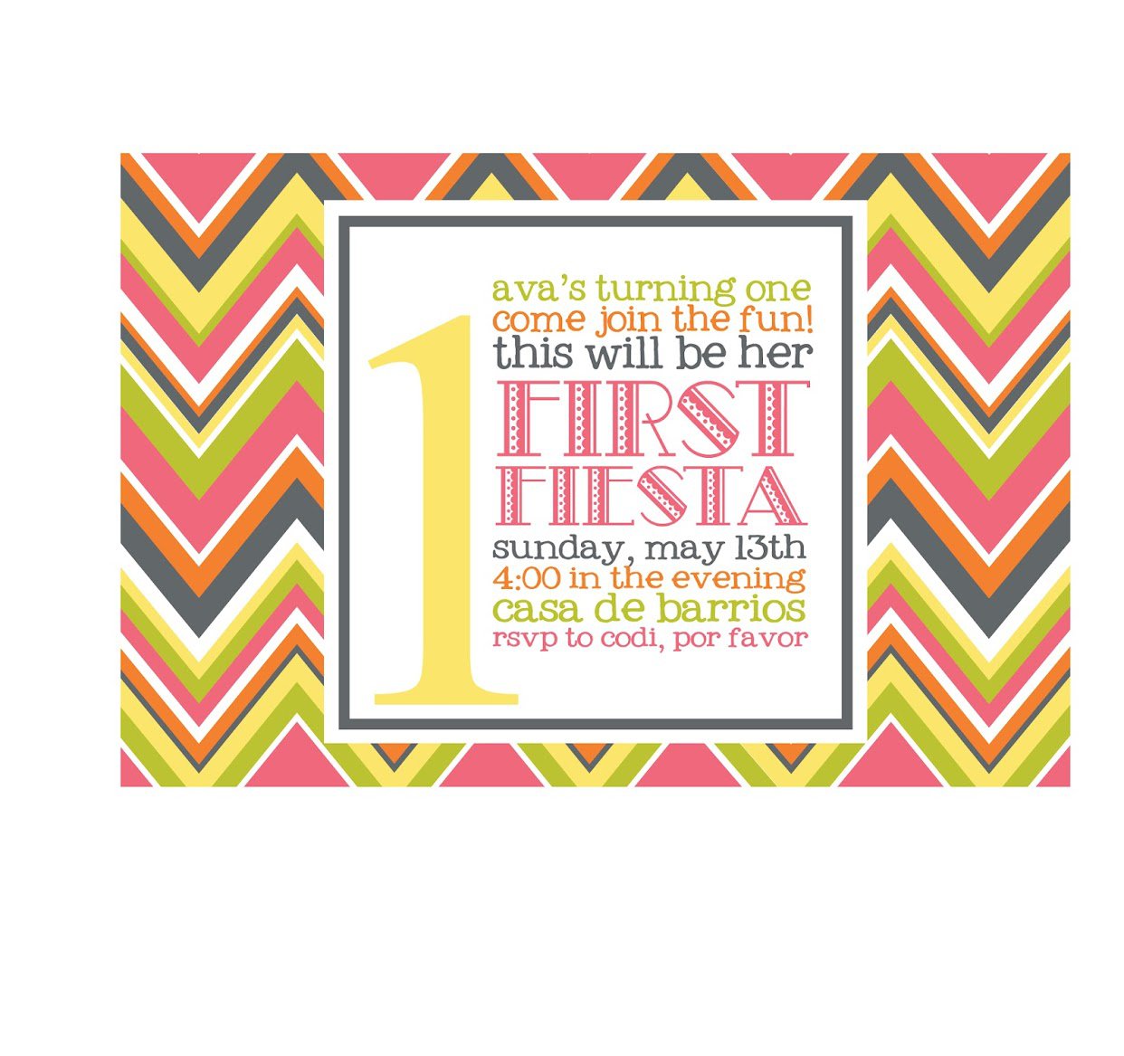 Fiesta Invitations Diy