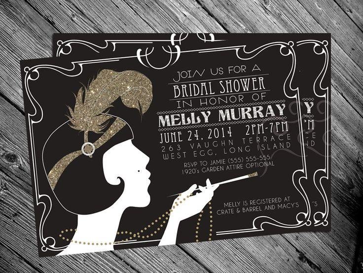 Flapper Invitations Ideas