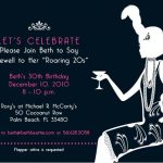 Flapper Invitations