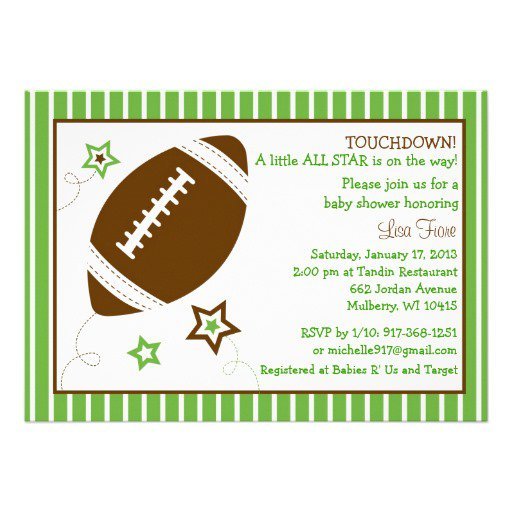 Football Invitations Free