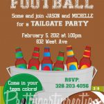 Football Tailgate Invitations