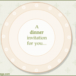 Formal Dinner Party Invitation Templates