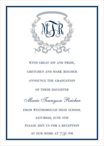 High School Graduation Invitation Wording Examples