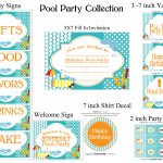 Blank Pool Invitation