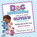Free Doc Mcstuffins Party Invitations