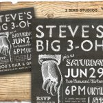 Male 60th Birthday Invitations