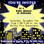 Batman Printable Baby Shower Invitations
