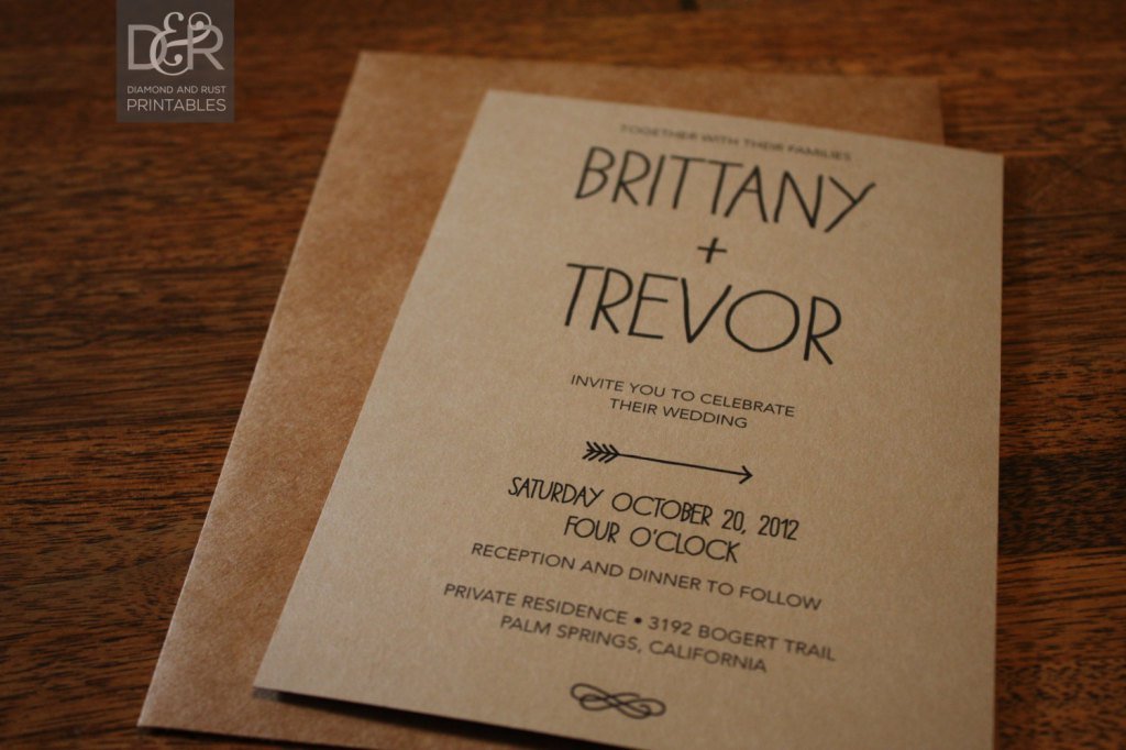 Free Printable Blank Invitation Templates